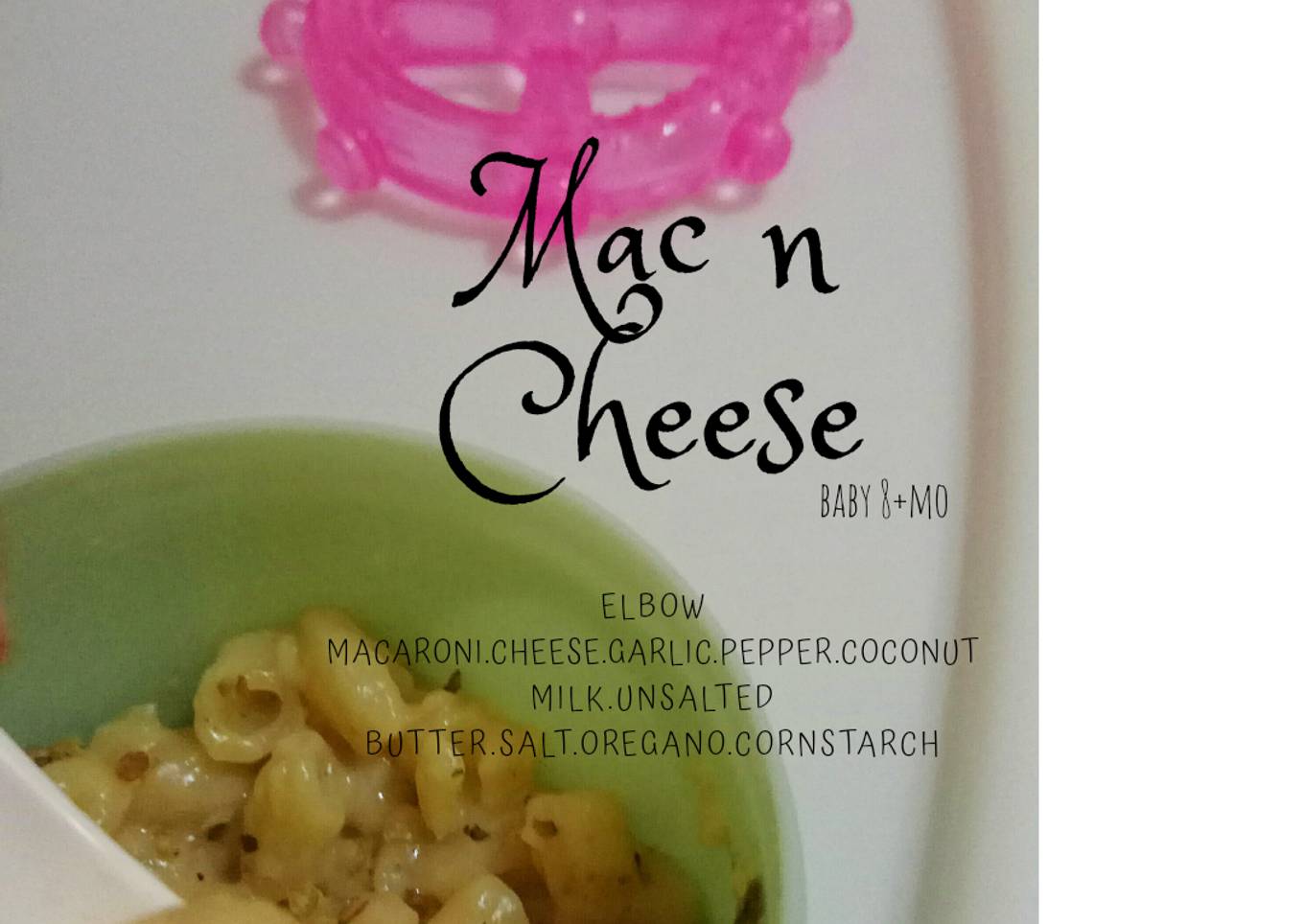 Mac n Cheese for baby