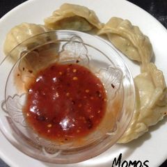 Chicken Momos A picture of Chicken Momos.