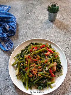 Foto resep Kangkung Tumis Tauco
