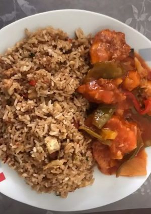 Una foto de Arroz Chaufa Agridulce
