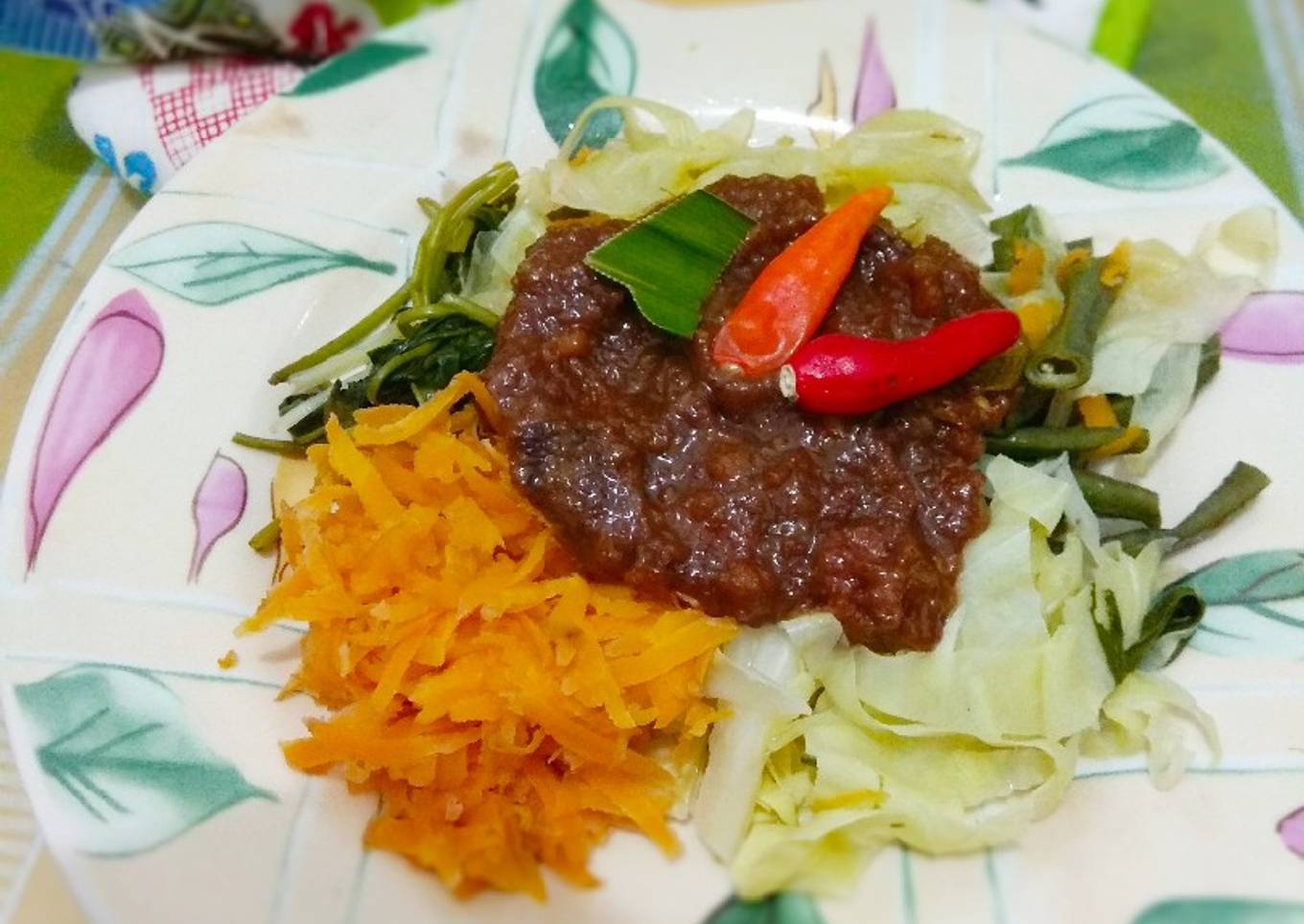 Pecel Campur Kembang Turi