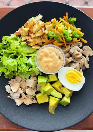 Foto resep Salad sayur protein 🥗