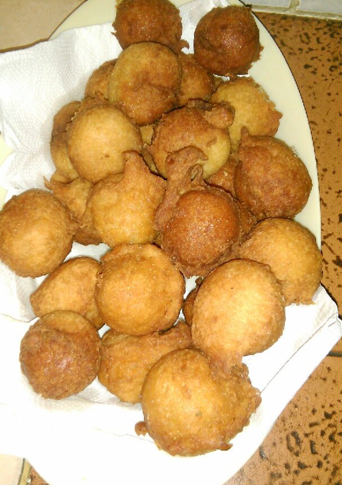 Una foto de Buñuelos de manzana