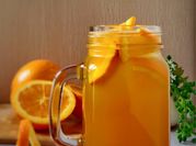 Gambar es jeruk peras sunkist
