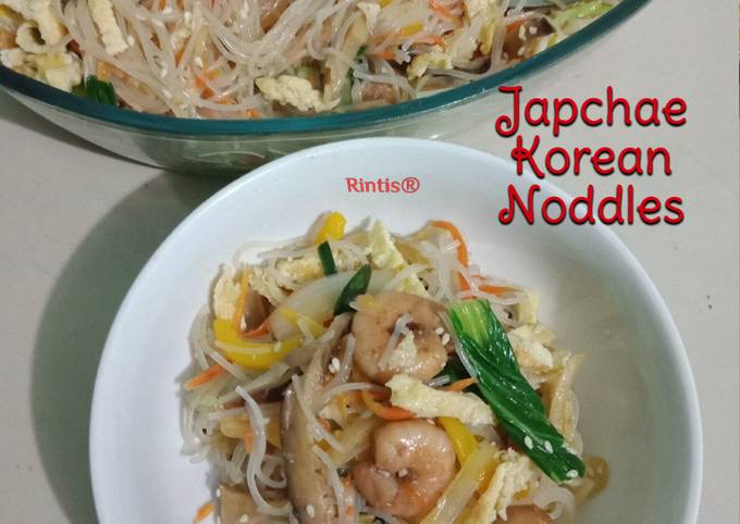 Japchae Korean Noddles