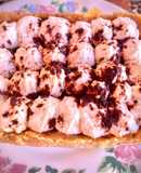 Tarta de galleta, plátano y dulce de leche “sin horno”
