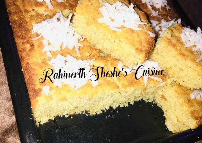 Steps to Make Ultimate Basbousa(Semovita cake)