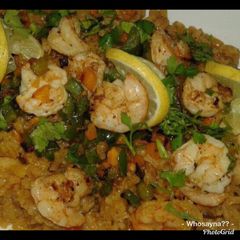 A picture of Whosayna’s Traditional Paella.