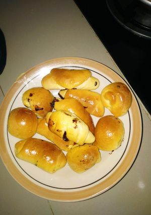 Foto resep Roti manis isi coklat