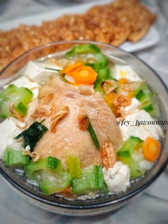 Foto resep Sup Ayam Tahu Oyong