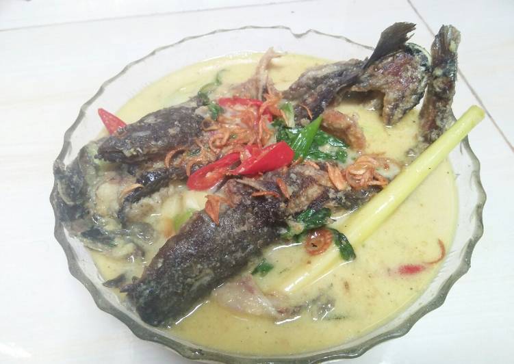 Lele Kemangi Kuah Santan