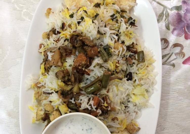 Step-by-Step Guide to Prepare Quick Vegetable biryani