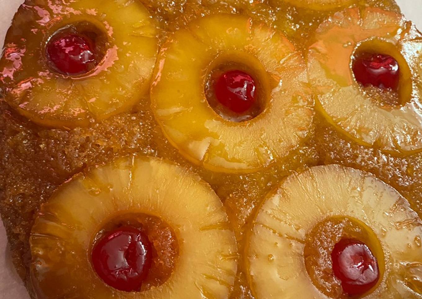 Steps to Make Quick Crockpot pineapple upside down cake