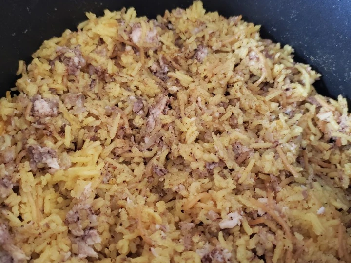 Easy Way Make Recipe Rice with shredded fish 🐟 that is Awesome, Appealing}