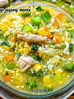 Foto resep Sup Jagung Manis