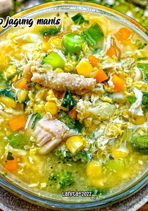 Foto resep Sup Jagung Manis