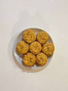 Una foto de Cupcakes carrot cake: saludables y sin drama 🥕🧁