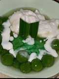 Resep bubur sumsum candil ketan pandan