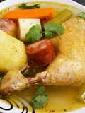 Poule au Pot (Sopa Francesa, "frango cozido")