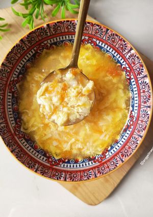 Foto resep Sup Telur keju