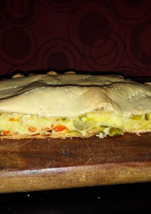 Una foto de Tarta de zapallito