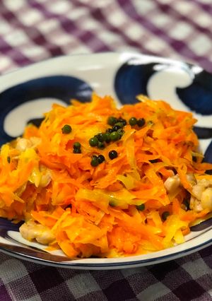 A picture of Carrot Potato Mayo Fry.