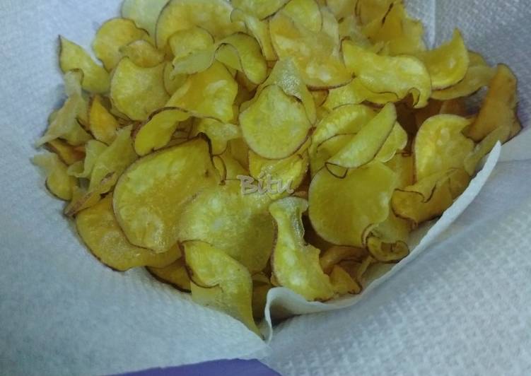 Easiest Way to Prepare Favorite Sweet Potato Chips