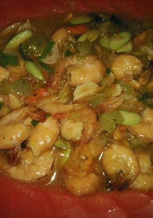 Foto resep Udang Saos Padang Ala Tyka
