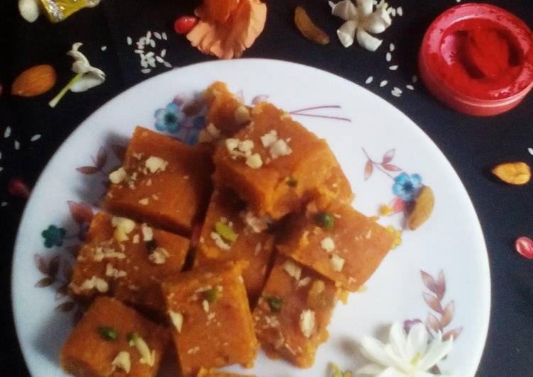 Recipe of Speedy Mohan barfi