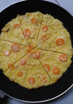 Foto resep Rice Pizza #Mpasi10monthsKey
