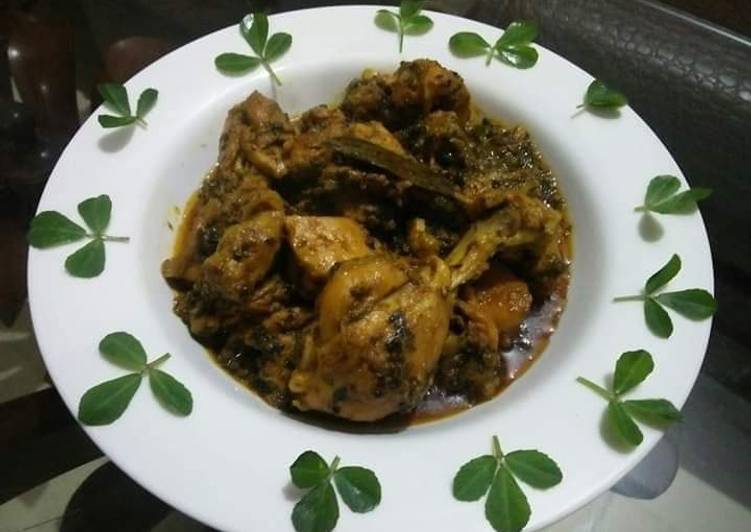 Methi Chicken💚🍀