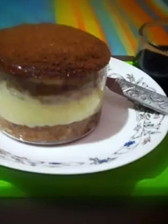 A picture of Eggless tiramisu ltalian.