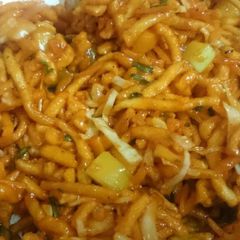Chilli fried noodle A picture of Chilli fried noodle.