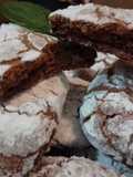 Galletas craqueladas chocolatosa