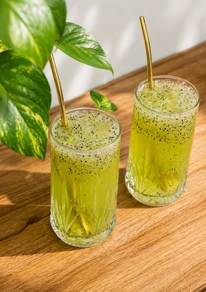 عکسی از دستور شربت ژله ای