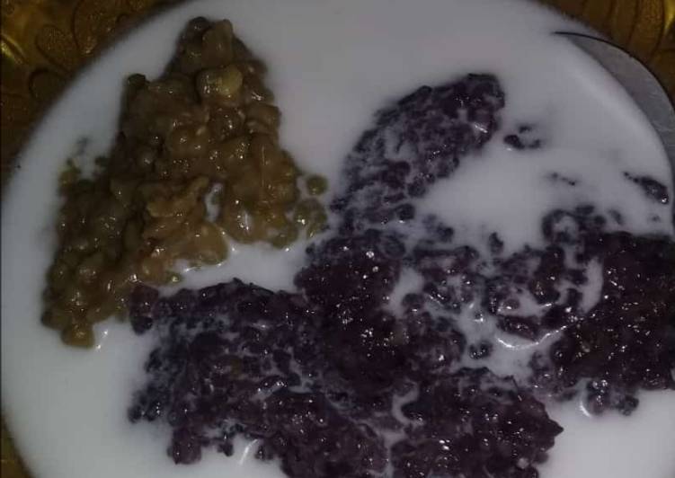 Bubur Kacang Hijau ketan hitam Lembuuutt