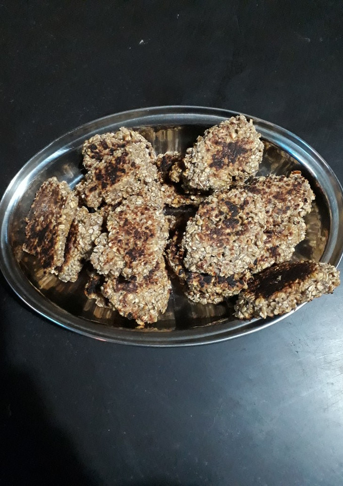 Una foto de Galletas de avena y manzana sin harina