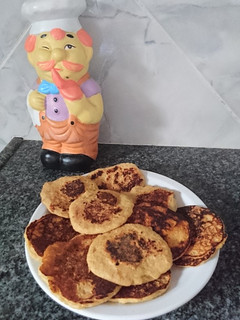 Una foto de Tortitas de manzana y avena 🍎