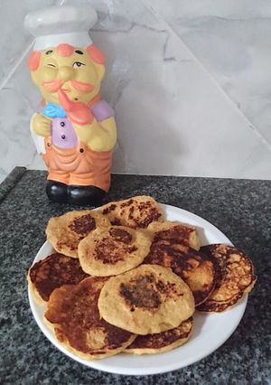 Una foto de Tortitas de manzana y avena 🍎