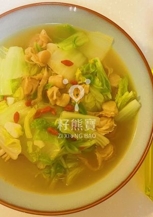 干貝滷白菜 的食譜成品照片