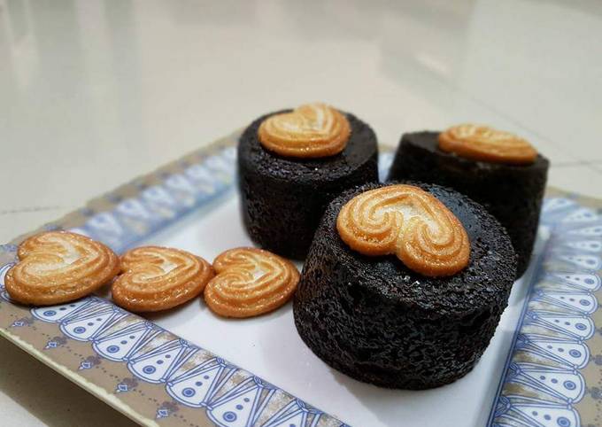 Recipe of Homemade Oreo biscuits cup cake