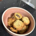 Mini cookies de avena
