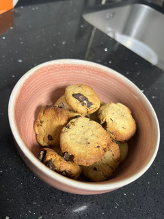 Una foto de Mini cookies de avena