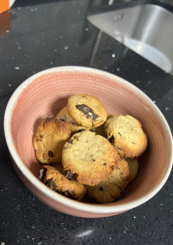 Una foto de Mini cookies de avena