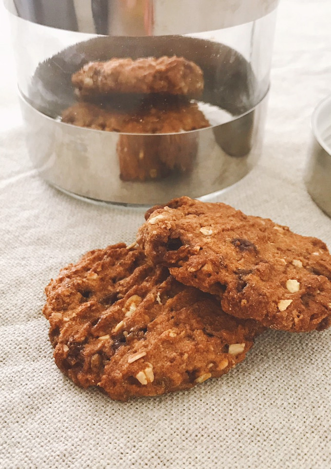 Una foto de Galletitas de Manzana Veganas
