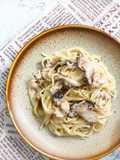 Spaghetti Chicken Alfredo