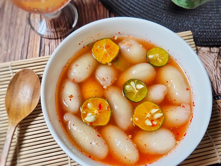 Easy Steps to Prepare Recipes Asinan Rambutan the Delicious Delicious.