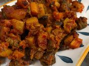 Gambar jeroan sapi goreng