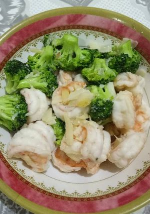 Foto resep Tumis Udang Brokoli