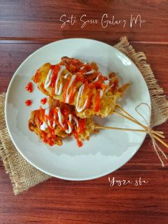 Foto resep Sate Sosis Gulung Mie